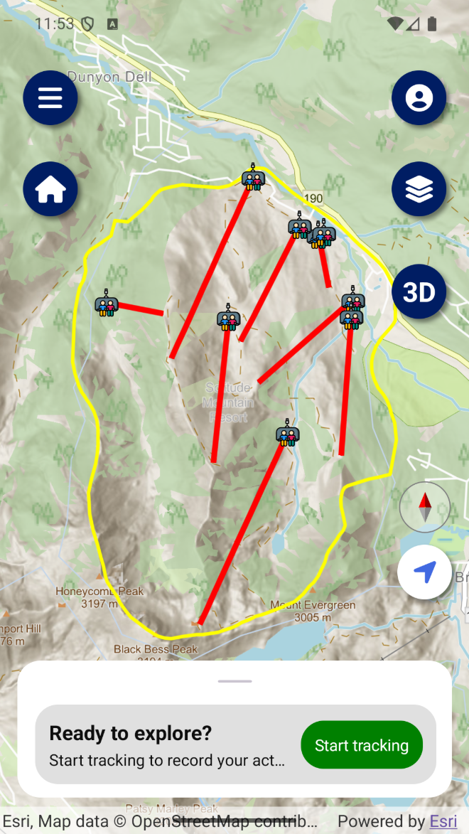 Solitude Mountain Map map preview